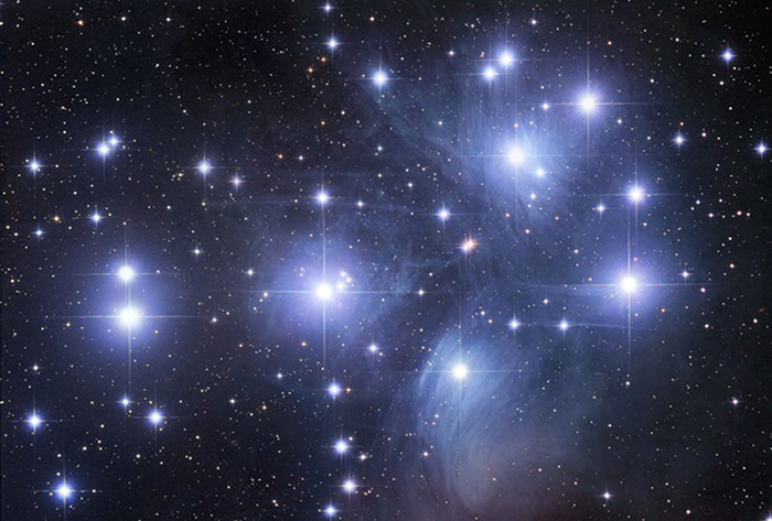 the Pleiades star system
