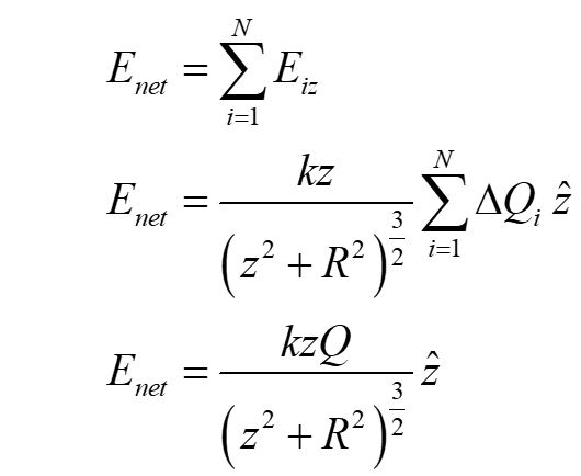 total E field equation