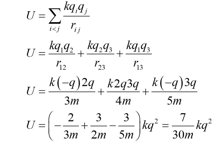 system of point charges