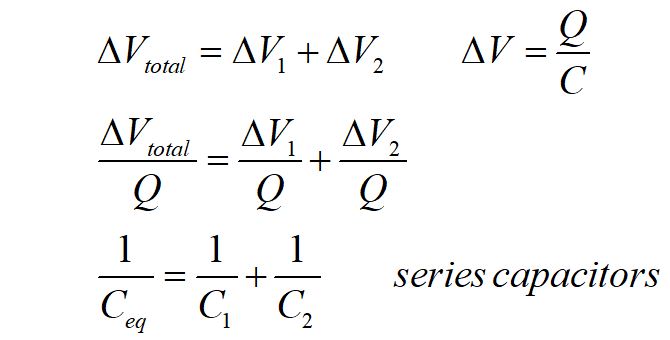 capacitor equation