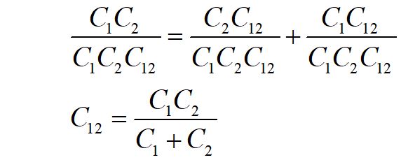 capacitor equation