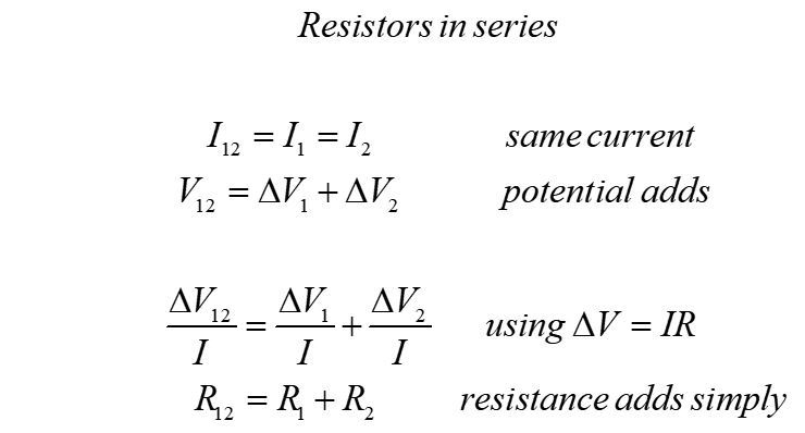 series resistors