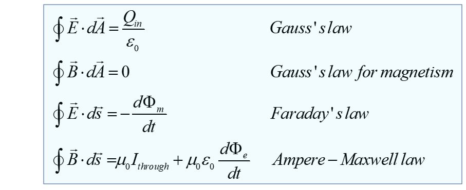 Maxwell's equations