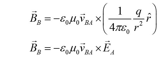 relative EM equation