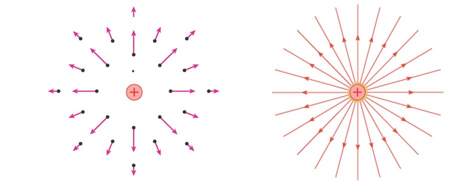 electric field lines
